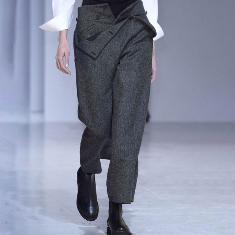 Elegant And Fashionable Women's Trousers-1